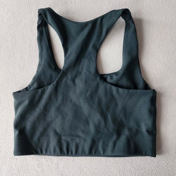 GIRLFRIEND COLLECTIVE Moss Paloma Racerback Longline Bra Women's Size S Support - Picture 2 of 6